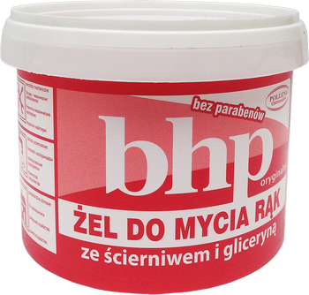 Pasta żel do rąk 500 g ze ścierniwem i gliceryną