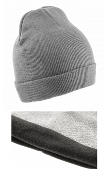 Czapka robocza zimowa z ociepleniem JONAS HOGERT HT5K488 szara