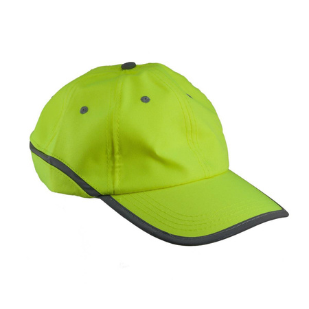 Czapka robocza odblaskowa regulowana UGR-HV żółta