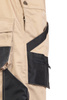 Spodnie robocze ochronne ogrodniczki wielofunkcyjne kombinezon ogrodniczy beżowe Polstar BRIXTON PRACTICAL APOG