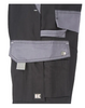 Spodnie robocze pas WYTRZYMAŁE Original Kramp czarno-szare