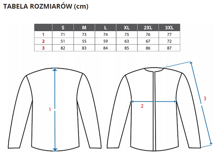 Kurtka robocza męska CXS INDIANAPOLIS szara