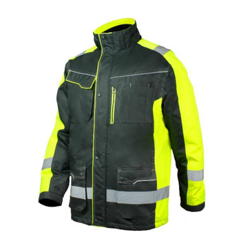 Kurtka robocza ostrzegawcza ocieplana CLASSWORK LONG