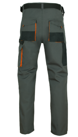 Spodnie robocze do pasa wzmacniane ochronne z kieszeniami Art.Mas CLASSIC