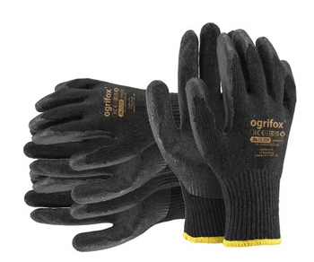 Rękawice robocze powlekane lateksem OGRIFOX DRAGOS 10-XL - 12 PAR