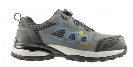 Buty półbuty robocze z podnoskiem LACE System HOGERT S3S ESD FULDE