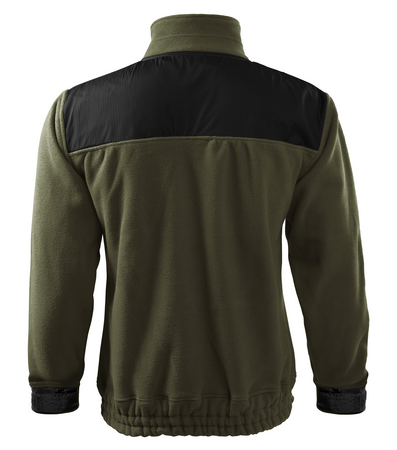 Bluza polarowa rozpinana unisex ciepła 360g MALFINI HI-Q 506 military