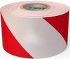 Taśma ostrzegawczo-oznaczeniowa  biało-czerwona  foliowa 