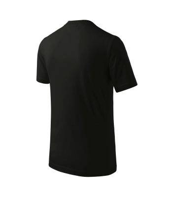 Koszulka dziecięca T-shirt dla dziecka Malfini ADLER BASIC czarna