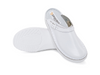 Klapki profilaktyczne buty ortopedyczne skóra biała ELSA