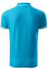 Koszulka polo MALFINI URBAN turkus WYPRZEDAŻ bawełniana 