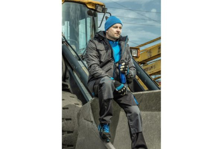 Kurtka robocza ocieplana Oxford 300D grafitowa REN