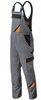 Spodnie robocze ochronne na szelkach ogrodniczki szare Art.Mas PROFESSIONAL GREY