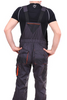 Spodnie ogrodniczki robocze mocne| EMERTON (granatowe)