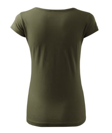 MALFINI koszulka damska bawełniana t-shirt PURE 122 military