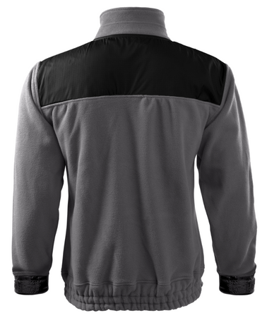 Bluza polarowa rozpinana unisex ciepła 360g MALFINI HI-Q 506 stalowa