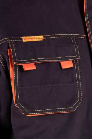 Kurtka robocza zimowa ocieplana BHP bawełniana dla spawacza wytrzymała Polstar BRIXTON SPARK