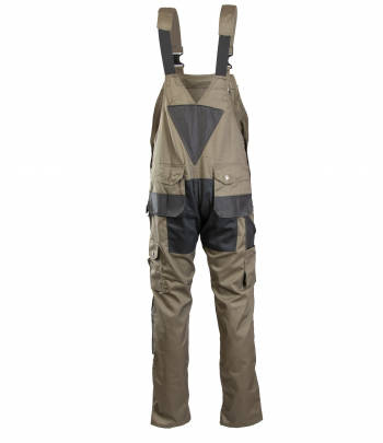 Spodnie na szelkach regulowane ogrodniczki wytrzymały strój roboczy Polstar BRIXTON PRACTICAL APOG