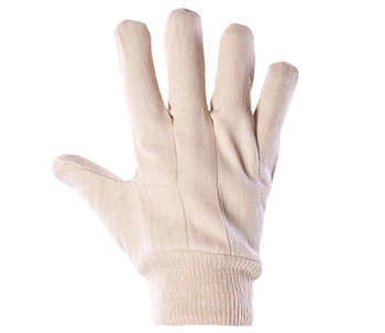 Rękawice robocze ochronne drelichowe bawełniane Polstar RRDB