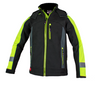Kurtka softshell z odblaskiem w kolorze żółtym fluo CLASSWORK