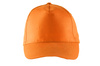 Czapka z daszkiem BASEBALL pomarańczowa bawełniana