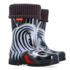 Kalosze dziecięce ocieplane DEMAR ZEBRA 0039S1