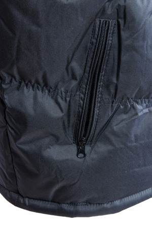 Bezrękawnik roboczy kamizelka ocieplana z pikowana SKAUT czarna