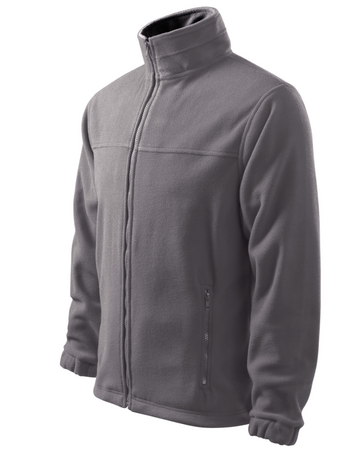 Bluza męska polar na zamek MALFINI JACKET 501 stalowy