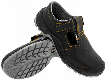 Sandały robocze zawodowe skóra NEO TOOLS 82-07 S1 SRA