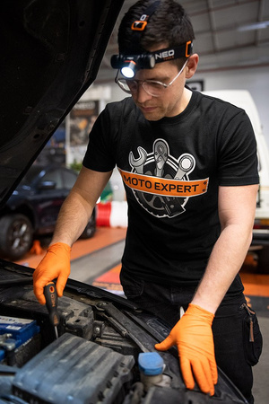 Koszulka robocza NEO t-shirt z nadrukiem MOTO EXPERT