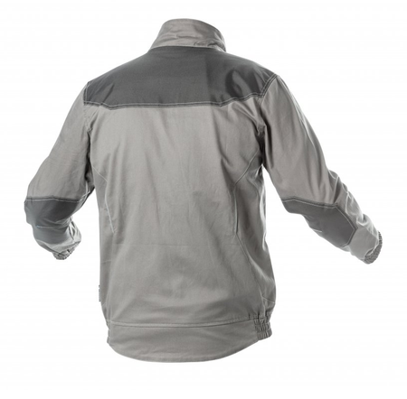 Bluza kurtka robocza 100% bawełna jasnoszara HOGERT KALMIT