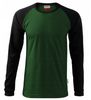 Koszulka RIMECK 130 z długim rękawem dwukolorowa zielono-czarna