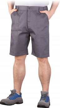 Spodnie krótkie spodenki robocze do pasa YES-TS szare