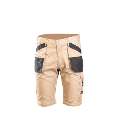 Spodnie robocze ochronne z odpinanymi nogawkami beżowe BRIXTON PRACTICAL APSP