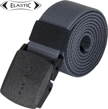 Pasek do spodni elastyczny BELT-RAP szary