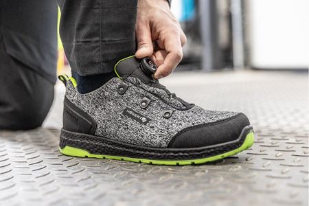 Buty półbuty robocze z podnoskiem zapięcie BOA HOGERT S1P KEMNITZ