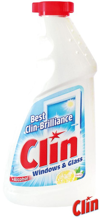 Płyn do mycia szyb CLIN ZAPAS 500 ml nie zostawia smug 