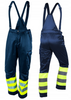 Ogrodniczki robocze NEO, ostrzegawcze, granatowe, klasa 1 81-779