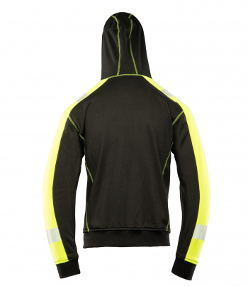 Bluza dresowa polarowa ocieplana ochronna robocza z kapturem ostrzegawcza odblaskowa ze ściągaczem polar SEVEN KINGS RIVAL