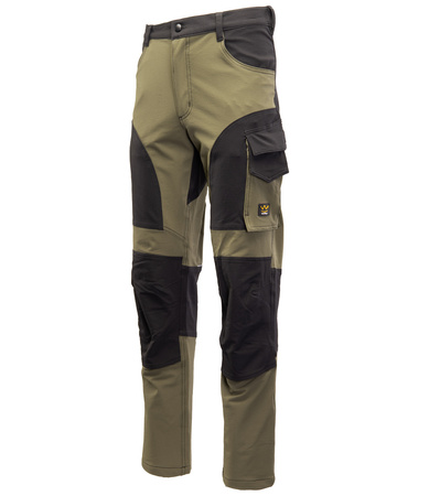 Spodnie do pasa khaki/czarny - SEVEN KINGS TRAIL