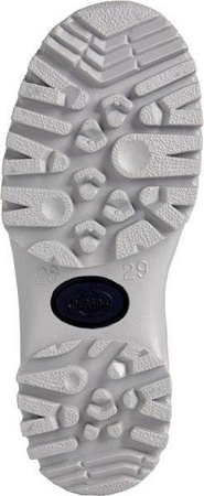 Śniegowce dziecięce kalosze ocieplane wsuwane DEMAR FROST 0376B czerwone