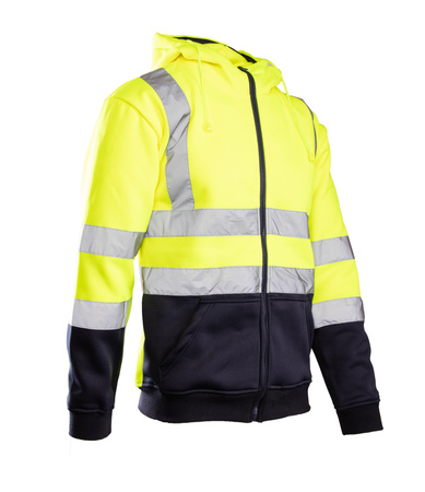 Bluza ostrzegawcza robocza regulowana żółta BRIXTON FLASH AFBD