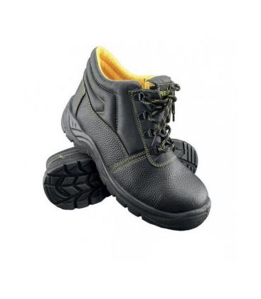 Buty robocze trzewiki ochronne ze skóry bydlęcej stalowy podnosek antypoślizgowe olejodoporne SB SRC Reis BRYES-T-SB