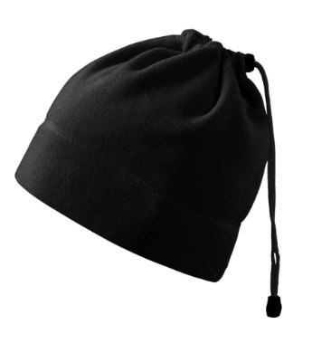 Czapka polarowa komin PRACTIC czarny