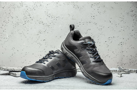 Buty obuwie półbuty robocze ochronne z podnoskiem antypoślizgowe bezpieczne HOGERT S1 HT5K505