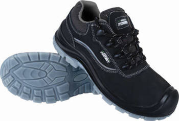 Półbuty robocze buty z naturalnej skóry nubukowej antystatyczne antypoślizgowe olejoodporne StalCO HELIOS LOW