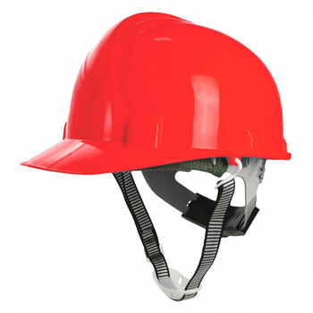 Kask ochronny hełm roboczy bezpieczeństwo pracy ochrona głowy Art.Mas WALTER 101 czerwony