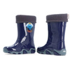 Kalosze dziecięce ocieplane deszczowe śniegowe wodoodporne PVC Demar STORMER LUX D