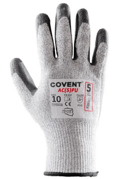 COVENT rękawice anyprzecięciowe AC(5) PU WYPRZEDAŻ