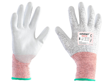 COVENT rękawice anyprzecięciowe AC(C) PU